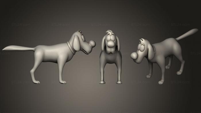 Игрушки (Загрузка собаки 2, TOYS_0521) 3D модель для ЧПУ станка